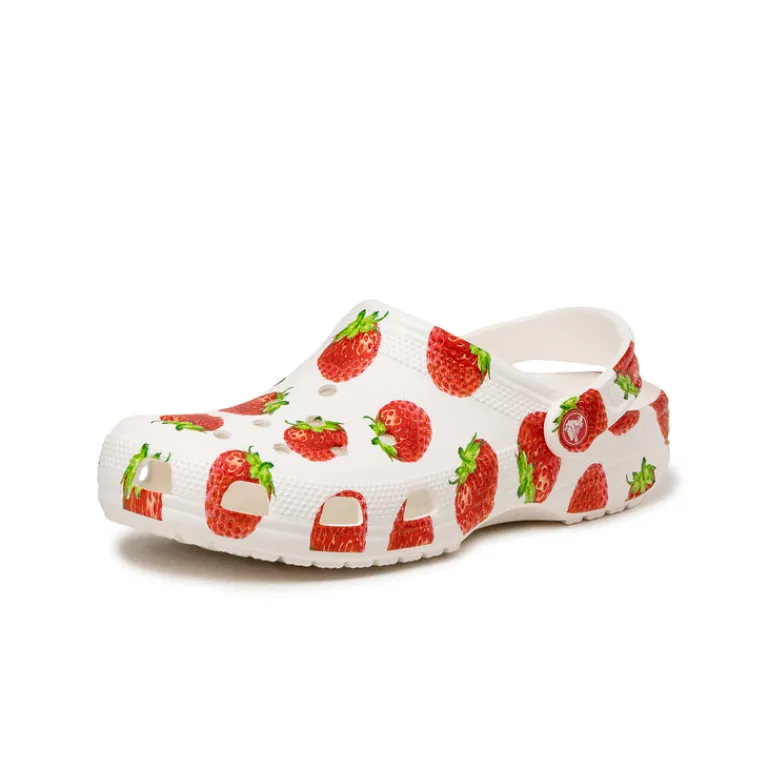 Crocs Sneakers Végétaliens|Mules & Slides*Classic Clog *Fresh Fruits* Strawberry