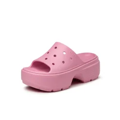 Crocs Sneakers Végétaliens|Sneakers À Plateforme*Stomp Slide Pink Tweed