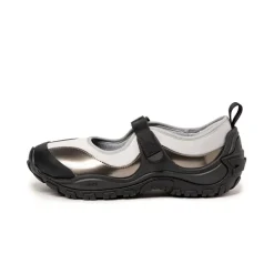Crocs Sneakers Végétaliens|Ballerinas*Terre Ballet Black / Silver Metallic