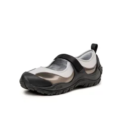 Crocs Sneakers Végétaliens|Ballerinas*Terre Ballet Black / Silver Metallic