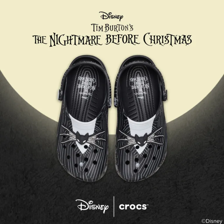 Crocs Sneakers Végétaliens|Mules & Slides*x Nightmare Before Christmas Classic Clog Black / Multi