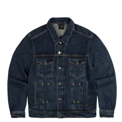 Daily Paper Gilets*Bomi Denim Jacket Blue