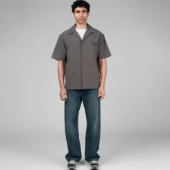 Daily Paper Chemises*Chain Stitch Shirt Army Green