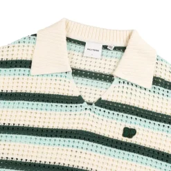 Daily Paper Tricot*Crochet V-Neck Sweater White