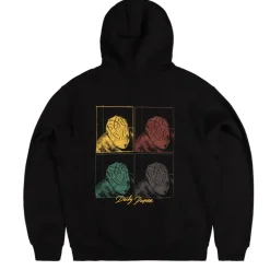 Daily Paper Sweats À Capuche*Frame Hoodie Black