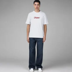 Daily Paper Pantalons*Indigo Washed Jeans Blue