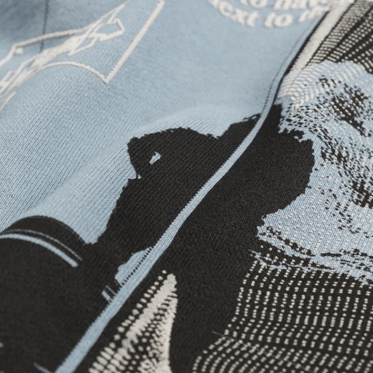 Daily Paper Sweats À Capuche*Mirror Hoodie Country Blue