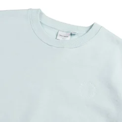 Daily Paper Pullover*Orbit Embroidered Sweater Light Blue