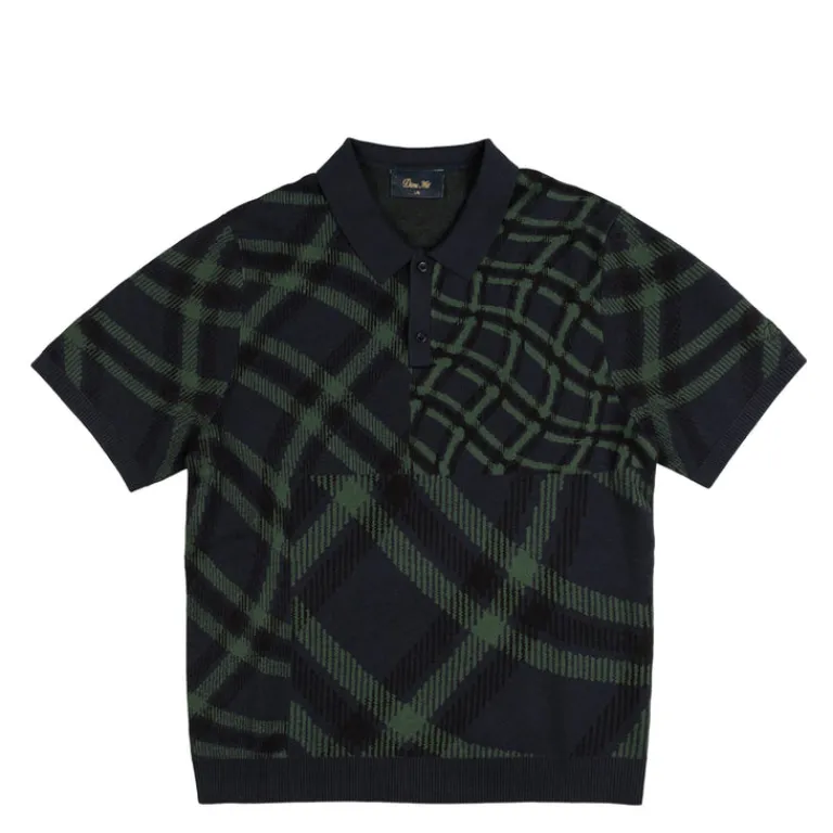Dime T-Shirts*Antique Polo Navy / Multi