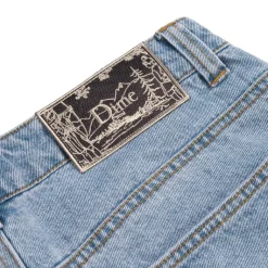 Dime Shorts*Carpenter Denim Shorts Blue Washed