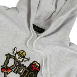 Dime Sweats À Capuche*Classic Fuzzy Hoodie Ash
