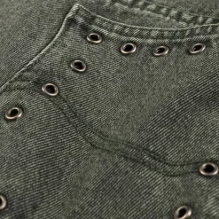 Dime Pantalons*Classic Relaxed Denim Pants (Faded Green)