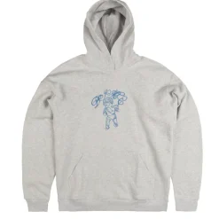 Dime Sweats À Capuche*Fighter Hoodie Ash