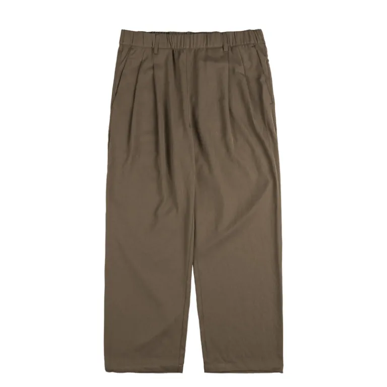 Dime Pantalons*Pleated Twill Pants Camel