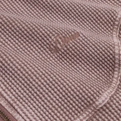 Dime Sweats À Capuche*Premium Waffle Zip Hoodie Faded Mauve