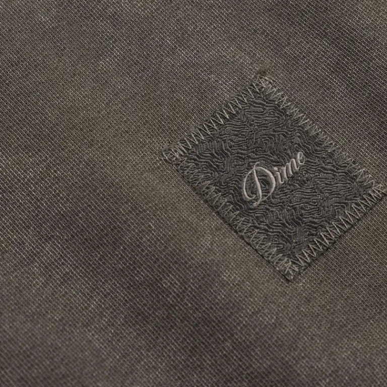 Dime Pullover*Reverse Stitch Crewneck Charcoal Washed