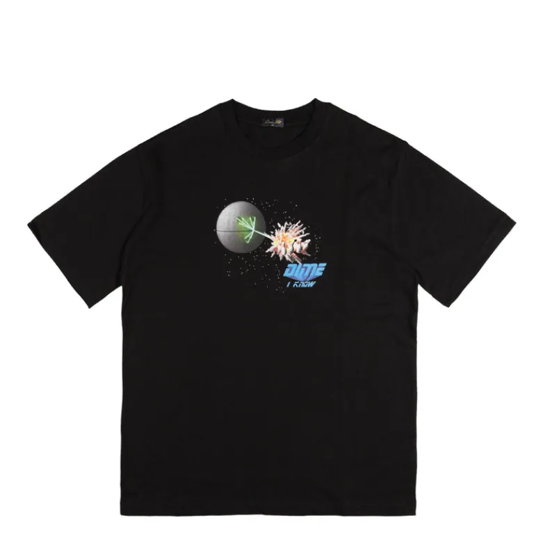 Dime T-Shirts*Space Turkey T-Shirt Black
