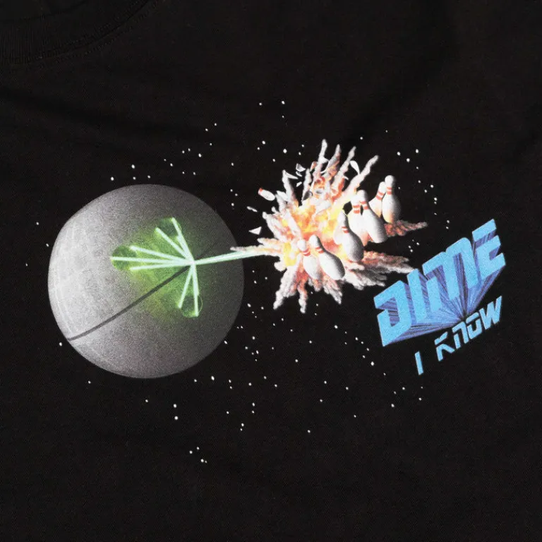 Dime T-Shirts*Space Turkey T-Shirt Black