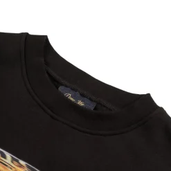 Dime Pullover*Stretch Crewneck Black
