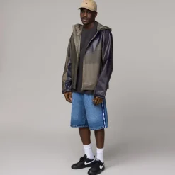 Dime Gilets*Translucent Tech Jacket Charcoal