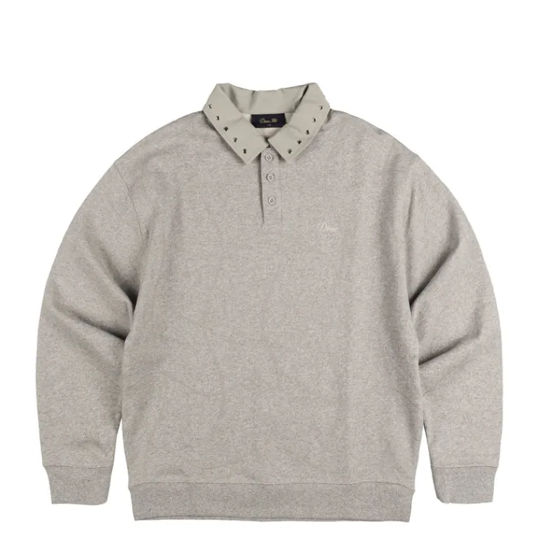 Dime Pullover*Wave Rugby Sweatshirt Heather Gray