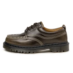 Dr. Martens Sneakers À Plateforme|Sneakers En Cuir*Lowell DMS Olive