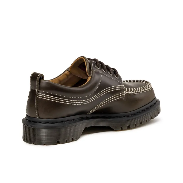 Dr. Martens Sneakers À Plateforme|Sneakers En Cuir*Lowell DMS Olive