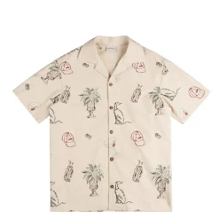 Drole de Monsieur Chemises*La Chemise Brodée Country Club Ecru