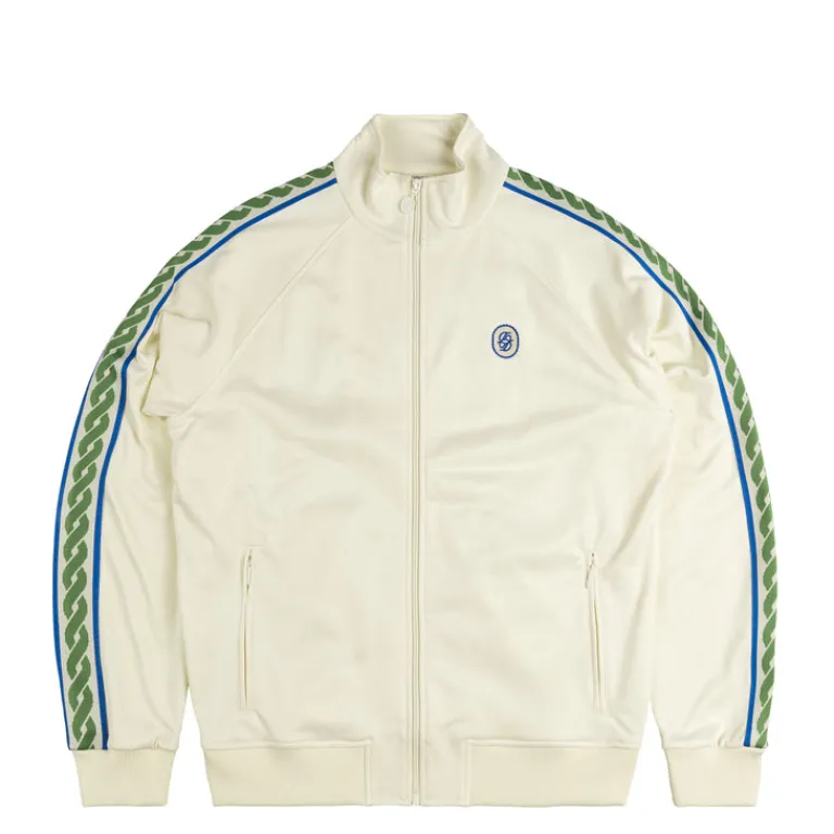 Drole de Monsieur Pullover*La Track Jacket Tresse Off White