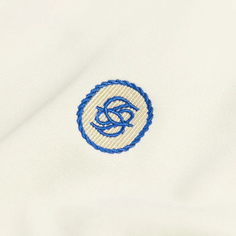 Drole de Monsieur Pullover*La Track Jacket Tresse Off White