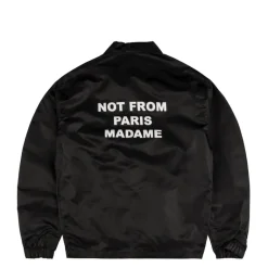 Drole de Monsieur Gilets*La Veste Slogan Black