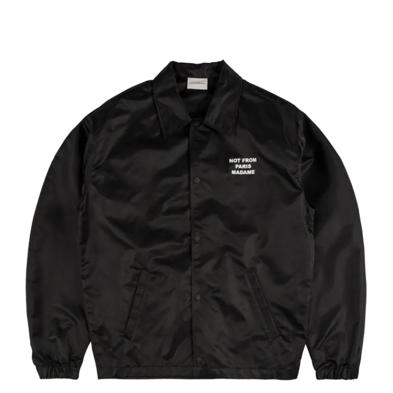 Drole de Monsieur Gilets*La Veste Slogan Black
