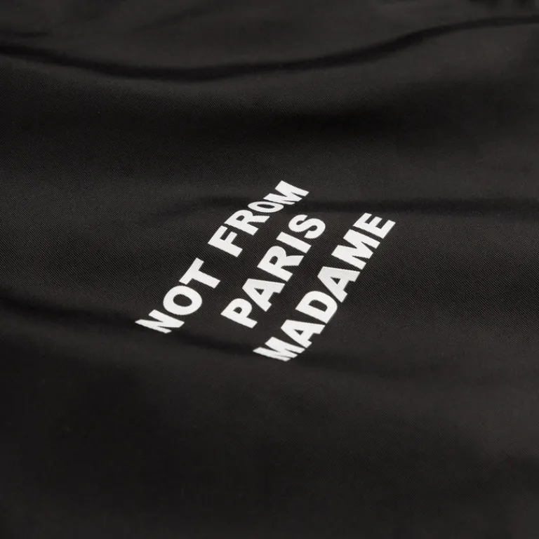 Drole de Monsieur Gilets*La Veste Slogan Black