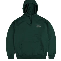 Drole de Monsieur Sweats À Capuche*Le Hoodie Slogan Dark Green