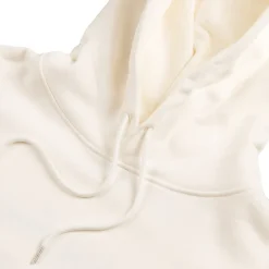 Drole de Monsieur Sweats À Capuche*Le Hoodie Slogan Cursive Off White
