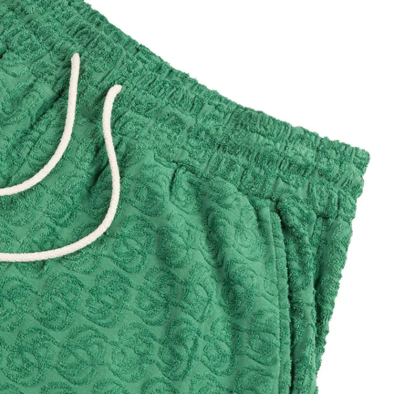 Drole de Monsieur Shorts*Le Short Monogramme Emeraude