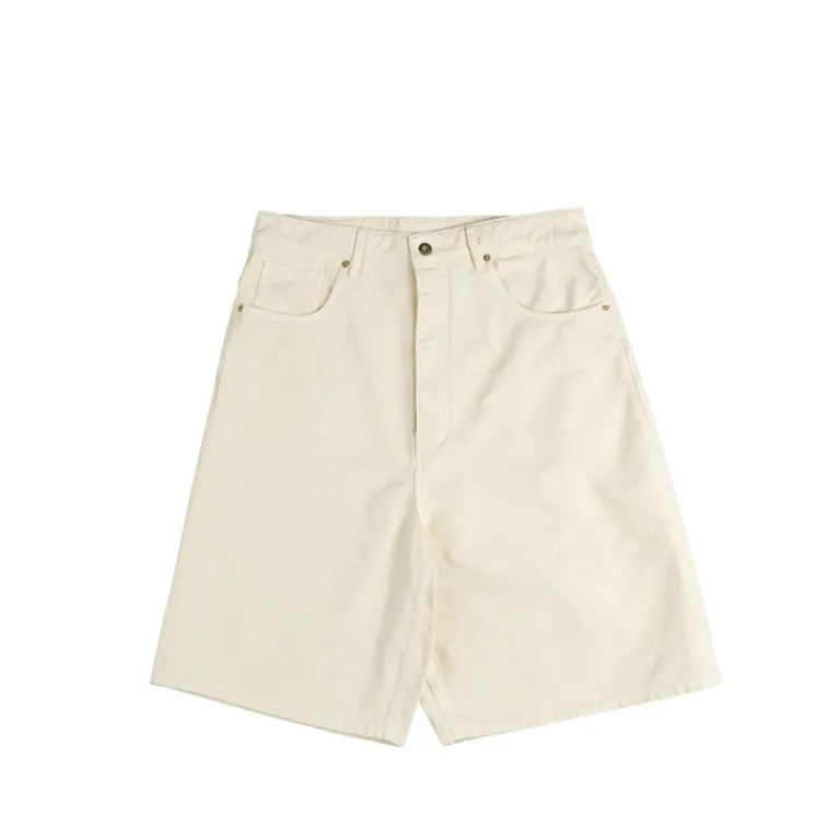 Drole de Monsieur Shorts*Le Short Baggy Ecru Off White