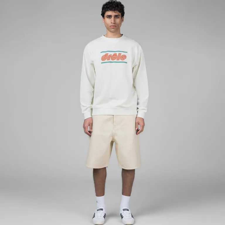 Drole de Monsieur Shorts*Le Short Baggy Ecru Off White