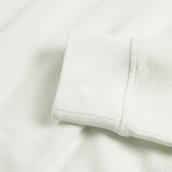 Drole de Monsieur Pullover*Le Sweatshirt Pique Tennis Ecru Off White