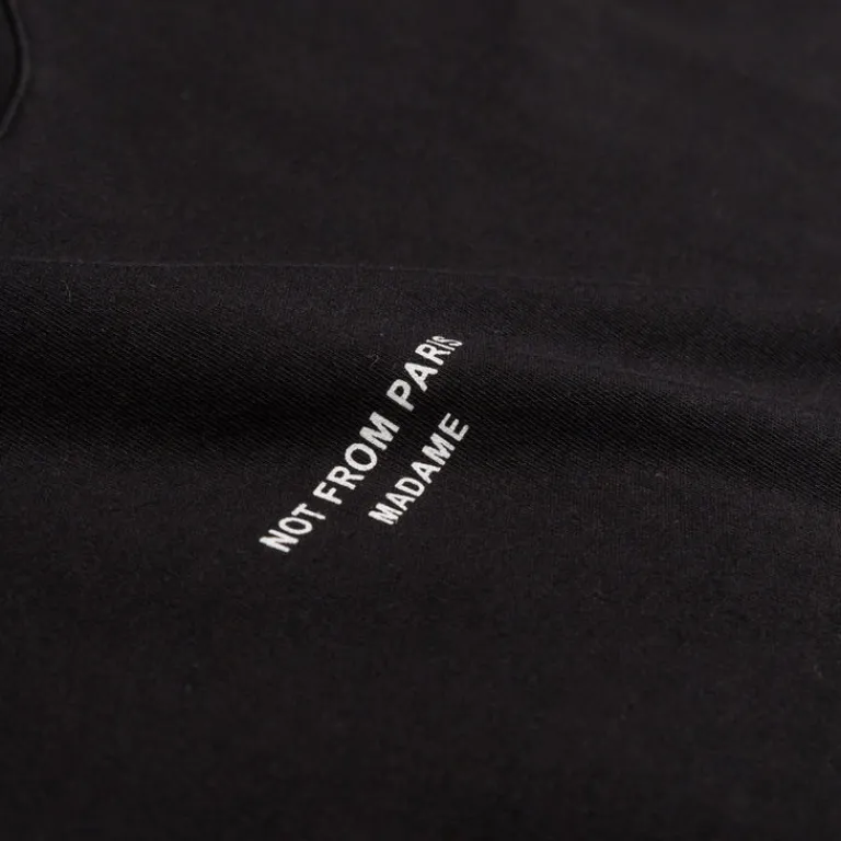 Drole de Monsieur T-Shirts*Le T-Shirt Slogan Classique Black
