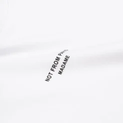 Drole de Monsieur T-Shirts*Le T-Shirt Slogan Classique White