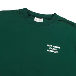 Drole de Monsieur T-Shirts*Le T-Shirt Slogan Dark Green