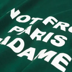 Drole de Monsieur T-Shirts*Le T-Shirt Slogan Dark Green