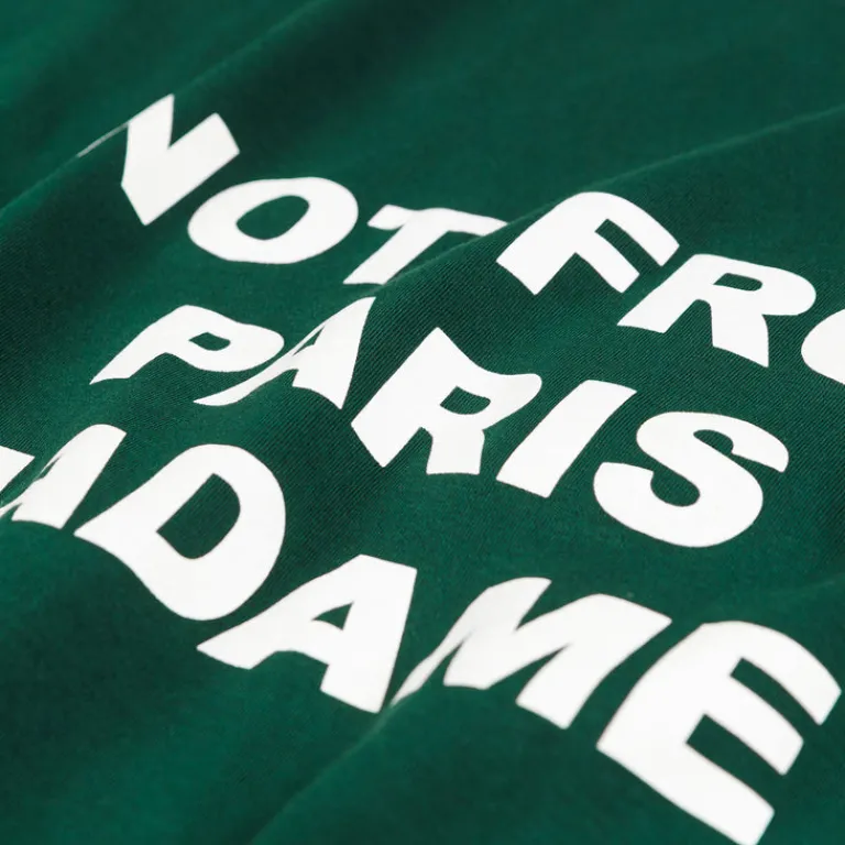 Drole de Monsieur T-Shirts*Le T-Shirt Slogan Dark Green