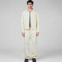Drole de Monsieur Gilets*Le Veste Denim Medicis Off-White