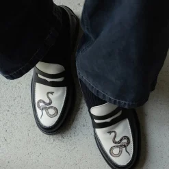 Duke + Dexter Sneakers En Cuir|Loafer*Wilde Penny Loafer Snake