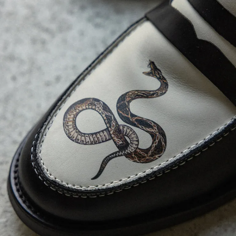 Duke + Dexter Sneakers En Cuir|Loafer*Wilde Penny Loafer Snake