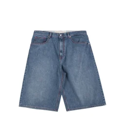 ERL Shorts*Denim Indiana Skate Shorts Woven Blue