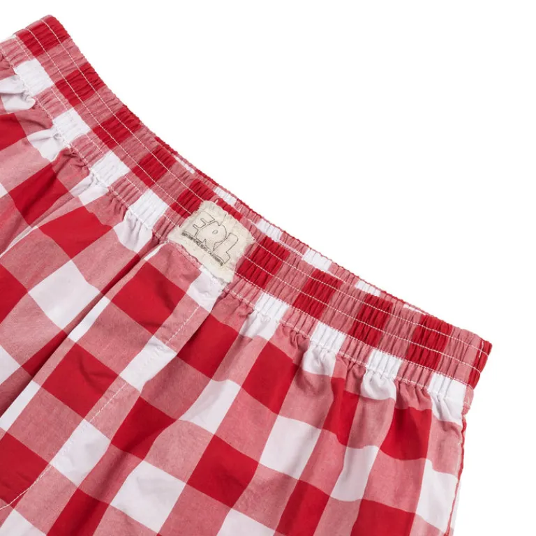 ERL Pyjamas & Sous-Vêtements*Gingham Boxers Woven Red