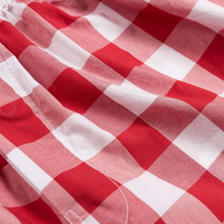 ERL Pyjamas & Sous-Vêtements*Gingham Boxers Woven Red